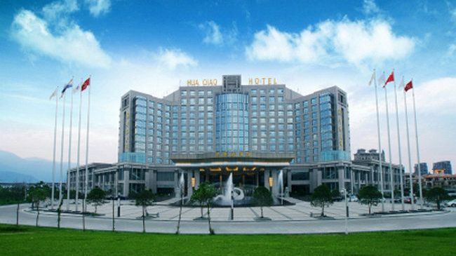 Huaqiao Hotel Linhai Buitenkant foto